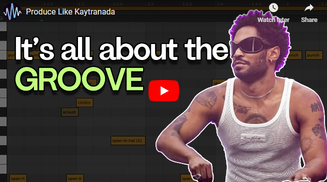how to produce like kaytranada