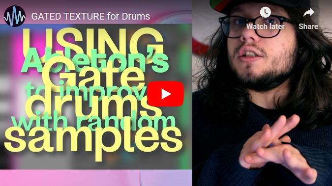 Ableton Live Gate Effect for Drums