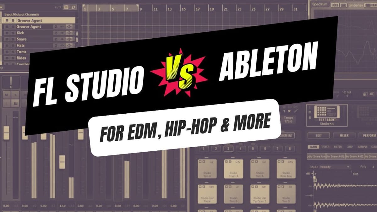 Ableton vs. FL Studio: A Comparison Post feature image